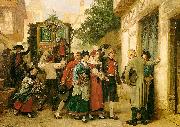Gustave Brion Wedding Procession oil painting picture wholesale
